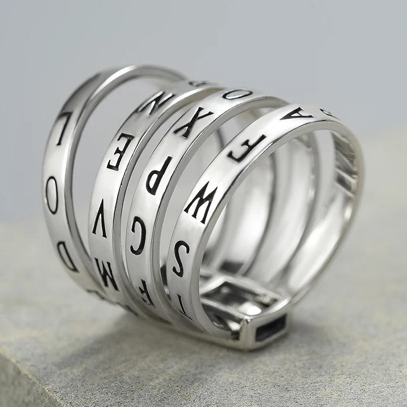 Bague les petits mots d'amour | Argent 925