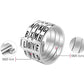 Bague les petits mots d'amour | Argent 925